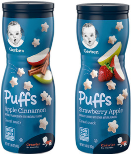 gerber baby puffs strawberry