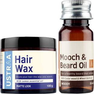 Ustraa Mooch Beard Oil Woody Hair Wax 100 G Styler Reviews Latest Review Of Ustraa Mooch Beard Oil Woody Hair Wax 100 G Styler Price In India Flipkart Com Ustraa hair wax is formulated with natural ingredients, and it is safe for hair. flipkart