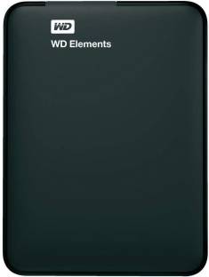 WD Elements 2 TB Wired External Hard Disk Drive (HDD)
