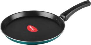 Pigeon Alpha Tawa 24.5 cm diameter 4.111,855 Ratings & 1,271 Reviews Made of: Aluminium Type: Tawa Non-stick, Dishwasher Safe Induction Bottom Capacity: 0 L Diameter: 24.5 cm ₹557 ₹895 37% off Free delivery by Today