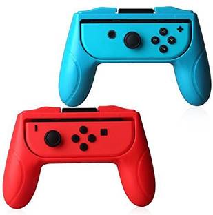 Microware Switch Joy Con Grips For Nintendo Switch Controller Joy Con Handle For Nintendo Switch 2 Pack Blue And Red Gaming Accessory Kit Microware Flipkart Com