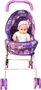 kid connection baby doll stroller set