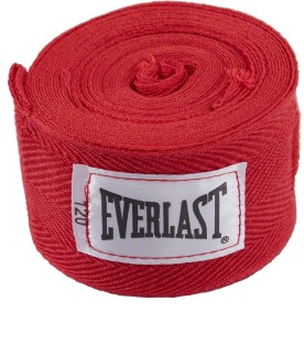 Everlast 120" Boxing Handwraps Red 