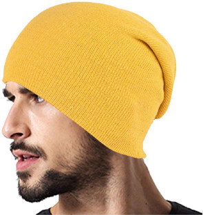 Yellow stocking caps clearance
