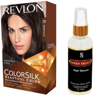 Revlon Brown Black Hair Colour With Schwarzkopf Taft Wax Price In