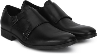 clarks double monk strap