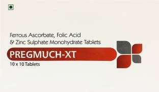 Pregmunch Xt Ferrous Ascorbate Zinc Sulphate Folic Acid Supplement Price In India Buy Pregmunch Xt Ferrous Ascorbate Zinc Sulphate Folic Acid Supplement Online At Flipkart Com