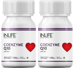 Inlife Coenzyme Q10 Ubiquinone 100 Mg Chewable Tablets Price In India Buy Inlife Coenzyme Q10 Ubiquinone 100 Mg Chewable Tablets Online At Flipkart Com