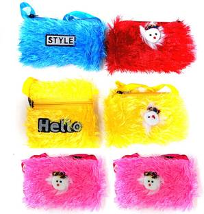 Confidence Pocket Money Purse Small Hand Bag Kids Fur Finish Backpack School Girls Birthday Party Return Gifts Set 6 Sling Reviews Latest Review Of Confidence Pocket Money Purse Small Hand Bag Kids