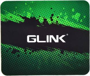 Glink mouse pad gaming laptop computer green and black 24x20 cm size Mousepad