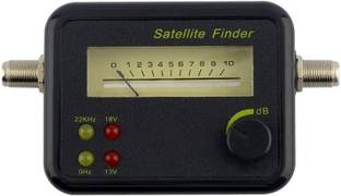 SS SALES Satellite Finder Signal Pointer DB Meter Dish Antenna Receiver  Gain Measuring Instrument Tool for