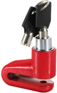 disc brake lock for two wheelers