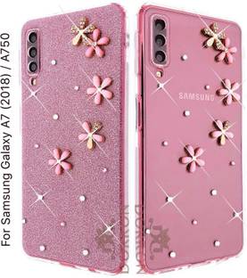 Dorron Back Cover For Samsung Galaxy A7 2018 Samsung A7 2018 Girls Stylish 3d Flowers Soft Cell Phone Case Pink Dorron Flipkart Com