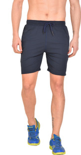 Reddit Solid Men Blue Running Shorts 