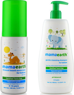 mamaearth mineral based sunscreen for babies