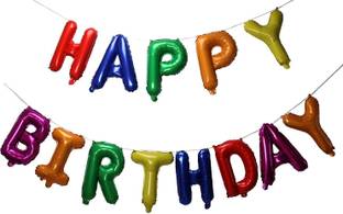 Flipkart Com A To Z Traders Solid Happy Birthday Letter Foil