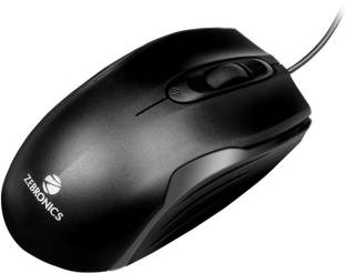 ZEBRONICS ZEB-DLM10 Wired Optical Mouse