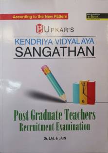 Kvspgt Kendriya Vidyalaya Sangathan Post Graduate Teachers Preliminary Exam.