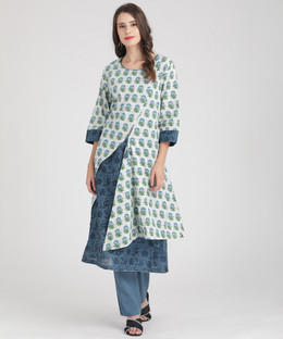 biba kurta with jacket