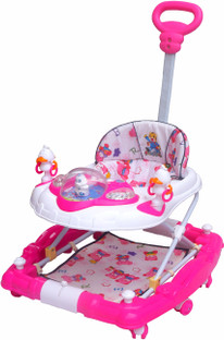 baby walker with parent handle