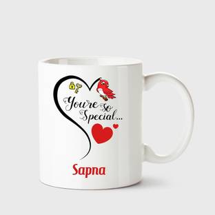 CHANAKYA You're so special Sapna White Coffee Name Ceramic Ceramic Coffee Mug Price in India - Buy CHANAKYA You're so special Sapna White Coffee Name Ceramic Ceramic Coffee Mug online at CHANAKYA You're so special Sapna White Coffee Name Ceramic Ceramic Coffee Mug Price in India - Buy CHANAKYA You're so special Sapna White Coffee Name Ceramic Ceramic Coffee Mug online at