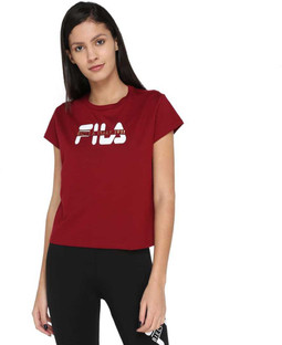 fila t shirt womens grey