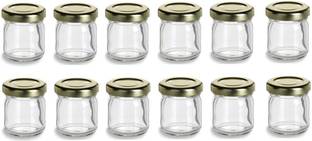 Cellow Glass Jar 45ml, Pack of 12 12 Piece Spice Set