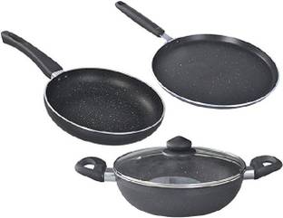 Quba Innova Induction Bottom Cookware Set Price In India Buy Quba Innova Induction Bottom Cookware Set Online At Flipkart Com