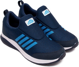 navy blue walking shoes