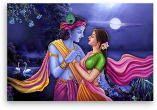 Art Amori Divine Love Radha Krishna Canvas Painting 24 Inch X 36 Reviews:  Latest Review of Art Amori Divine Love Radha Krishna Canvas Painting 24  Inch X 36 | Price in India | Flipkart.com
