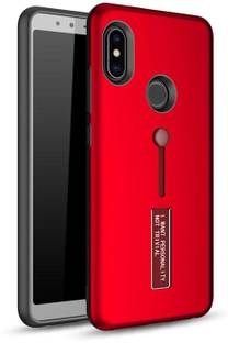 Ferry Cherry Back Cover For Standing Finger Holder Tpu Pc Dual Layer Back Cover For Xiaomi Redmi Note 5 Pro Ferry Cherry Flipkart Com