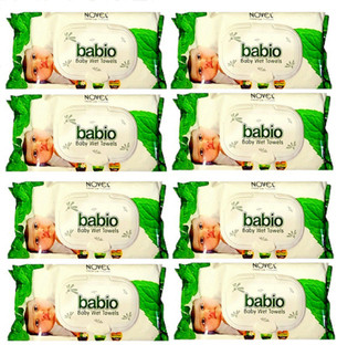 babio baby wet towels