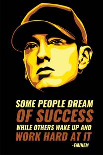 Eminem Quote Poster For Room Office 13 Inch X 19 Inch Rolled Paper Print Movies Posters In India Buy Art Film Design Movie Music Nature And Educational Paintings Wallpapers At Flipkart Com They also have a lot more eminem posters and other items; flipkart