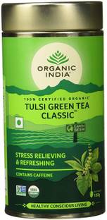 Organic India Tulsi Green Tea Classic 100gm Tin Pack Of 2 Tulsi Green Tea Drum Price In India Buy Organic India Tulsi Green Tea Classic 100gm Tin Pack All products from organic india green tea online category are shipped worldwide with no additional fees. organic india tulsi green tea classic