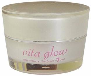 Vita Glow Night Cream For Skin Whitening 100 Natural Made In Tibet 30 Grams Pack Of 3 Price In India Buy Vita Glow Night Cream For Skin Whitening