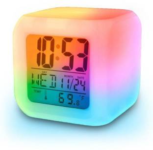 ALPHANOT Digital COLOUR CHANGING Clock