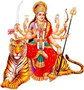 Poojan Sudha Mata Rani Durga Poster In 12 18 Ink 18 Inch X 12