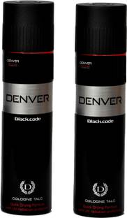 Denver Black Code Cologne Talc Price In India Buy Denver Black