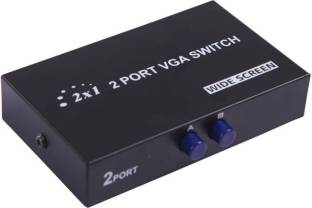 galaxy retail TV-out Cable 2 port vga switch display Media Streaming  Device(Splitter Switch) - galaxy retail : Flipkart.com