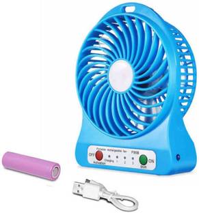 Bringworld Top Selling Mini Air Conditioner Portable Rechargeable Usb Cooler Baby Fan Small Fan Usb Fan Battery Kitchen Home Office Indoor Outdoor Ceiling Wall Fan