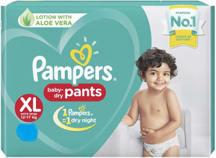 pampers xl 56 flipkart