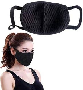 kiros Mouth Nose Cover For Tvs Star City Anti-pollution Mask (Black, Pack of 1)
