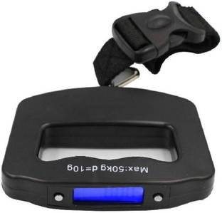 Royconsultancy Hanging Scale Digital Hand Scaller Luggage Scales Up To 50 Kg With Strap Weighing Scale Black Weighing Scale Price In India Buy Royconsultancy Hanging Scale Digital Hand Scaller Luggage Scales