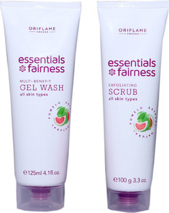 essentials fairness scrub
