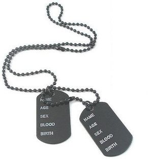 dog tag chain name