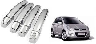Pecunia Set Of 4 Front Rear Left Driver And Right Passenger Side Abs Plastic Chrome Outer Exterior Door Handle Covers A238 Toyota Etios Car Door Handle Price In India Buy Pecunia