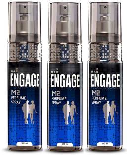 Engage M2 Perfume Spray For Men 120ml Each (Pack of 3) Perfume  -  360 ml