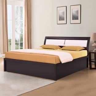 Royaloak Atria Engineered Wood Queen Hydraulic Bed Price In India Buy Royaloak Atria Engineered Wood Queen Hydraulic Bed Online At Flipkart Com