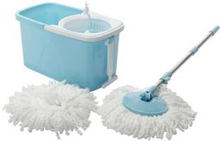 Buy Ganesh Quick Spin Mop With Steel Handle Blue Features Price Reviews Online In India Justdial