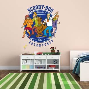 Spinn Decor Wall Decal Warner Bros Scooby Doo Medium Self Adhesive